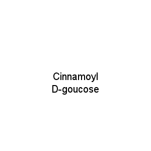 Cinnamoyl D-goucose